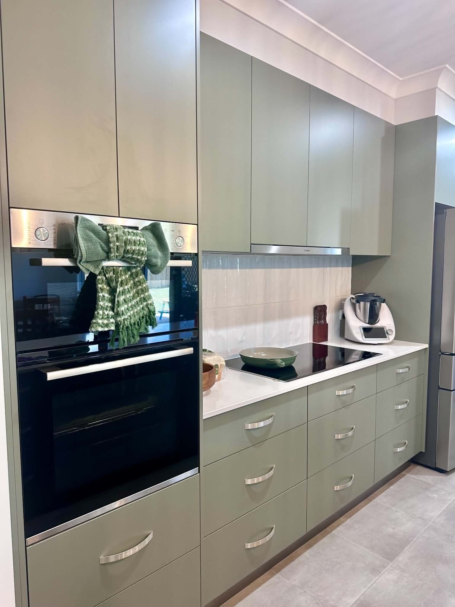 Spotless kitchen after an interior clean